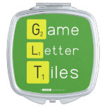 Game
 Letter
 Tiles  Compact Mirror