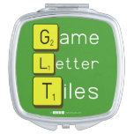 Game
 Letter
 Tiles  Compact Mirror
