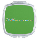 CAN'T KEEP CALM
 THE COUNTDOWN 
 TO MY BIRTHDAY HAS JUST BEGUN 14DAYS LEFT  Compact Mirror