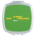 I LOVE YOU           NJABULO  Compact Mirror