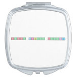 Happy Birthday saddie  Compact Mirror