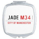 Jade  Compact Mirror