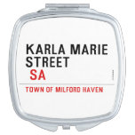 Karla marie STREET   Compact Mirror