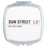Sun Street   Compact Mirror