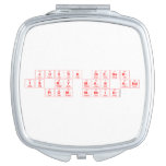 justin bieber
 is my man and
 from msbier  Compact Mirror