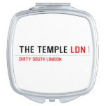 The Temple  Compact Mirror