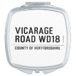 VICARAGE ROAD  Compact Mirror