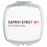 caprivi street  Compact Mirror