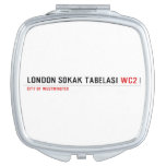 LONDON SOKAK TABELASI  Compact Mirror