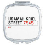 usamah kriel street  Compact Mirror
