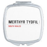 Merthyr Tydfil  Compact Mirror