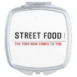 Street food  Compact Mirror