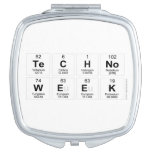 Techno
 Week  Compact Mirror