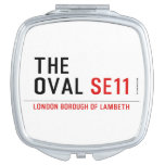 THE OVAL  Compact Mirror