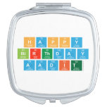 HAPPY 
 BIRTHDAY 
 AADIT  Compact Mirror