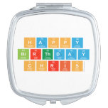 Happy
 Birthday 
 Chris  Compact Mirror