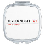 London street   Compact Mirror