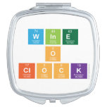Wine
 o
 clock  Compact Mirror