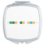 que|s'to sa|s?  Compact Mirror