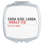 CASA AZUL LAGOA   Compact Mirror