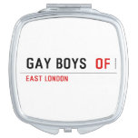 Gay boys   Compact Mirror
