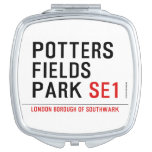 potters fields park  Compact Mirror