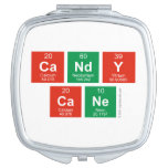 candy
 cane  Compact Mirror