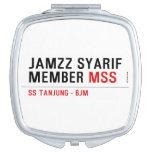 Jamzz Syarif Member  Compact Mirror