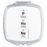 p
 ho
 ne  Compact Mirror