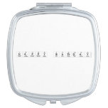Happy B|ir|thday  Compact Mirror