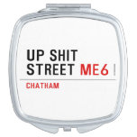 Up Shit Street  Compact Mirror