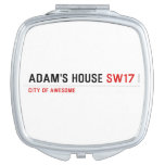 Adam's House  Compact Mirror