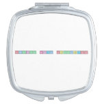 Cinaiya Ariel Huddleston  Compact Mirror