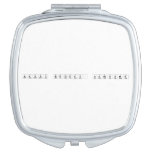 Happy birthday, handsome  Compact Mirror