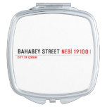 BAHABEY STREET  Compact Mirror