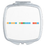 Happy Birthday Ria  Compact Mirror