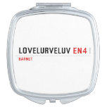 Lovelurveluv  Compact Mirror