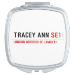 Tracey ann  Compact Mirror