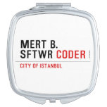 MERT B. SFTWR  Compact Mirror
