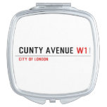 Cunty Avenue  Compact Mirror