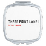THREE POINT LANE  Compact Mirror