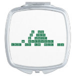 Be Here
 Be Safe
 Be Honest
 Be Productive
 Let Go and Move On  Compact Mirror