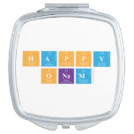 Happy
 Onam  Compact Mirror