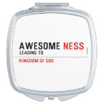 awesome  Compact Mirror