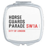 horse guards parade  Compact Mirror