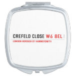 Crefeld Close  Compact Mirror