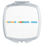 Happy Birthday Dad  Compact Mirror