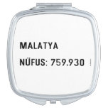 MALATYA  NÜFUS: 759.930  Compact Mirror