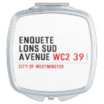 enquete  lons sud  avenue  Compact Mirror