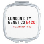 LONDON CITY  GENETICS  Compact Mirror